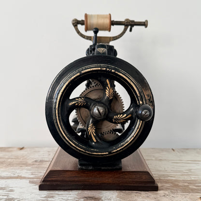 Antique Victorian James G. Weir Hand-Crank Sewing Machine c.1870s
