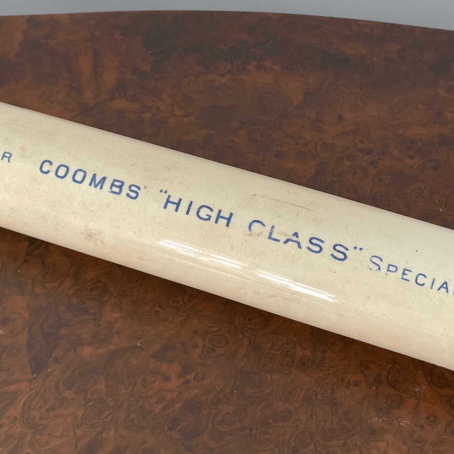 Antique Isobel Ironstone Advertising Rolling Pin – Choice of 4 Variants