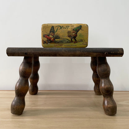 Antique G M Pfaff Lithograph Sewing Accessories Tin, c.1906