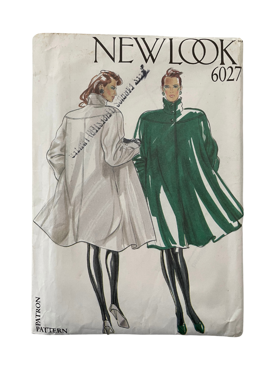 New Look 6027 Womens Size 8-18 Coat FF