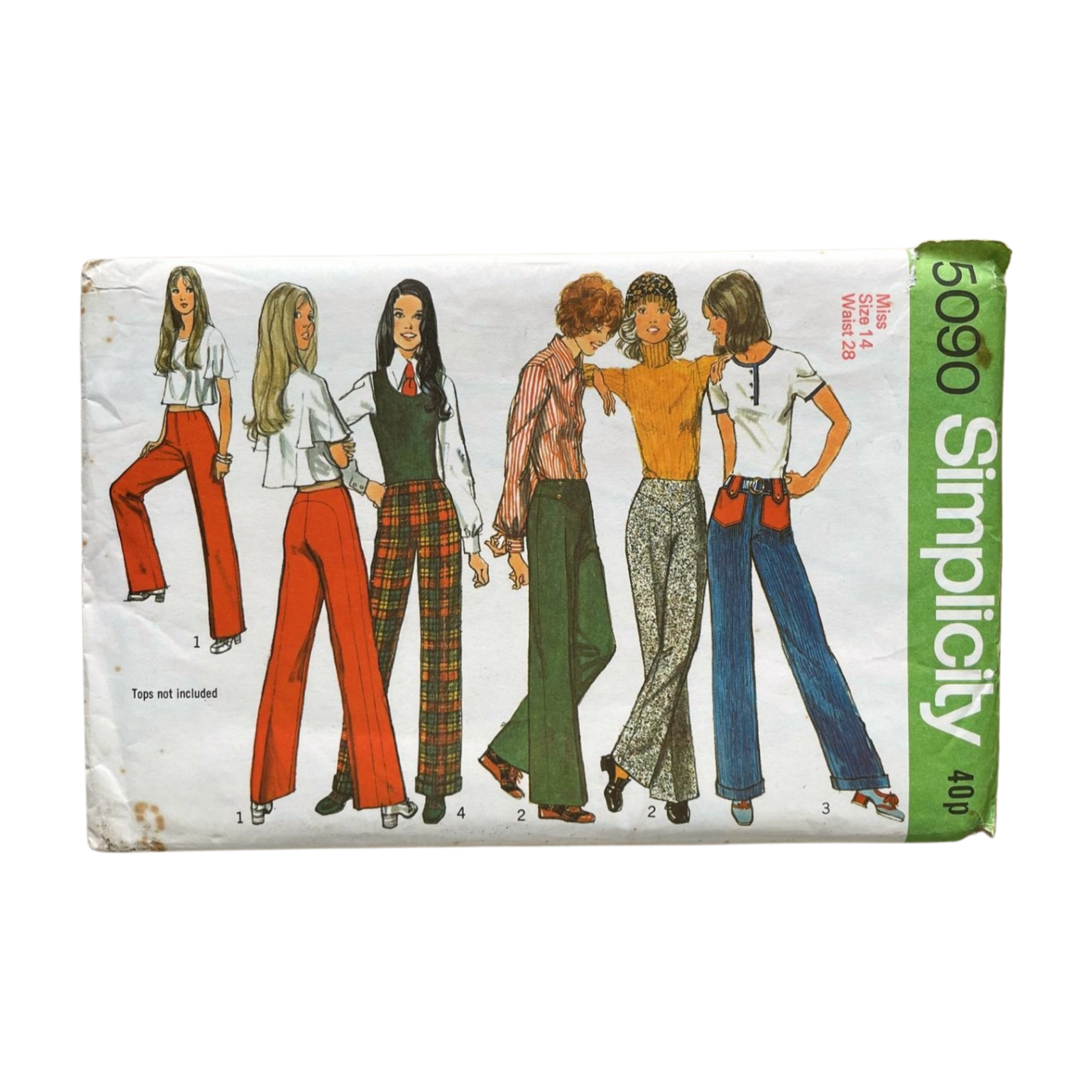 Simplicity 5090 Womens Size 12 Trousers FF