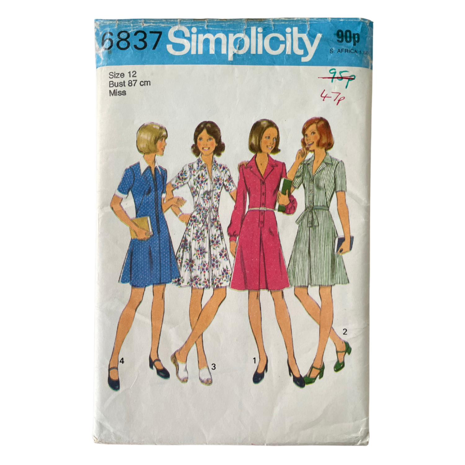 Simplicity 6837 Womens Size 10 UK Dress FF