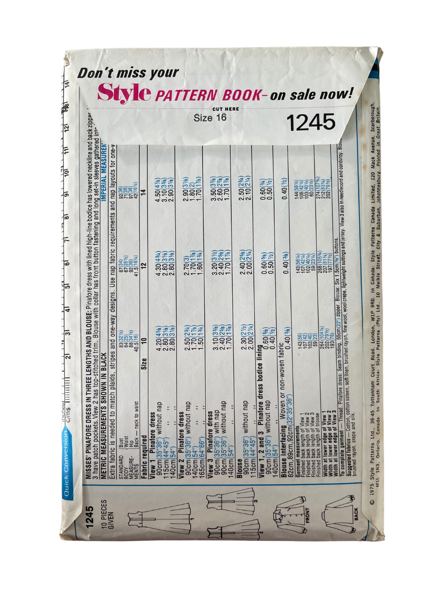 Style 1245 Womens Size 16 Dress Blouse Top