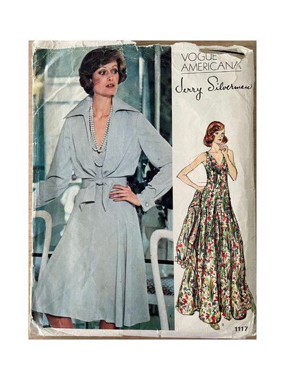 Vogue 1117 Womens Size 10 Dress