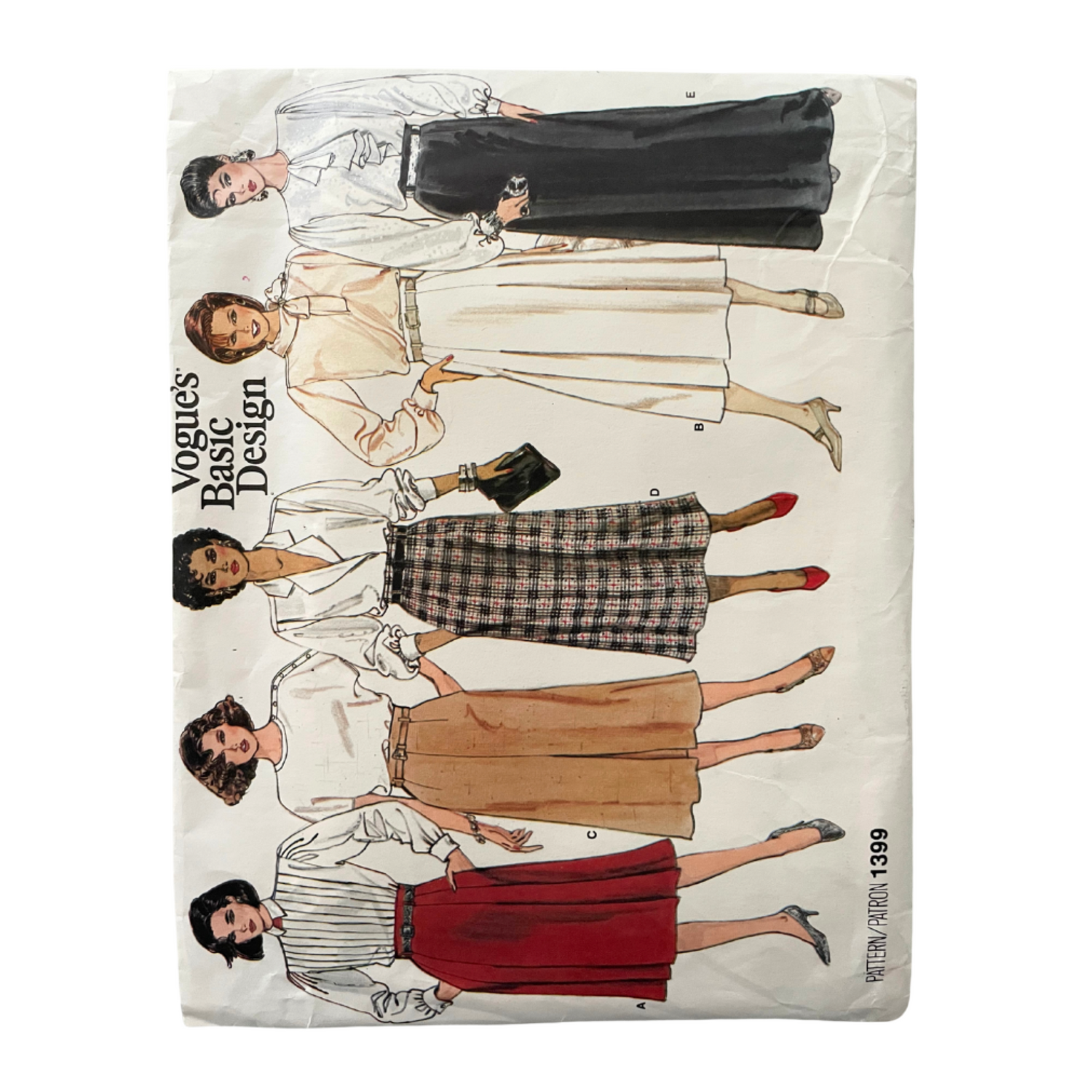 Vogue 1399 Womens Size 12 UK Skirt FF